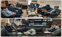دیدار سرپرست دانشگاه ملی مهارت استان گلستان با مدیرعامل شرکت شهرک های صنعتی استان
