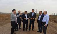 بازدید میدانی نماینده مجلس و سرپرست شرکت شهرک‌های صنعتی گلستان از ناحیه صنعتی قاصل‌آباد؛ 