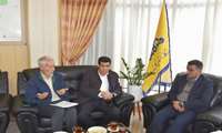 دیدار مدیر عامل شرکت شهرک‌های صنعتی گلستان با مدیر عامل شرکت گاز استان